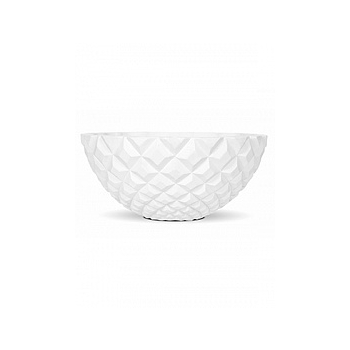 Кашпо Capi Lux heraldry bowl 2-й размер white, белый