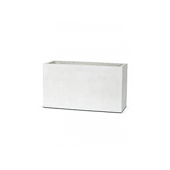 Кашпо Capi Lux middle envelope 1-й размер light grey, серый, светло-серый