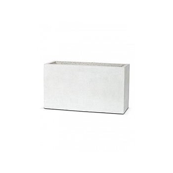 Кашпо Capi Lux middle envelope 2-й размер light grey, серый, светло-серый
