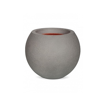Кашпо Capi Tutch nl vase ball 2-й размер light grey, серый, светло-серый