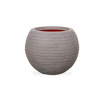Кашпо Capi Tutch row nl vase vase ball grey, серый