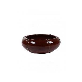 Кашпо Nieuwkoop Classic red, красного цвета bowl (moda)