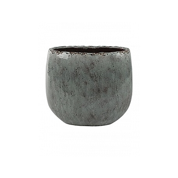 Кашпо Nieuwkoop Indoor pottery planter kirsty ice blue, голубого/синего цвета, цвета голубого льда