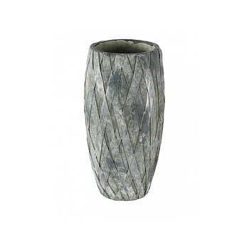 Кашпо Nieuwkoop Indoor pottery vase sterre цвета серого серебра