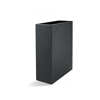 Кашпо Nieuwkoop D-lite high box L размер anthracite, цвет антрацит-фактура бетон