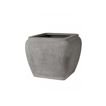 Кашпо Nieuwkoop Waterjar square grey, серого цвета