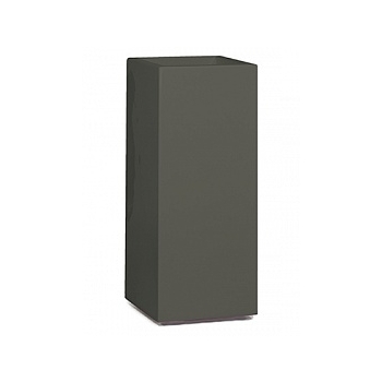 Кашпо Nieuwkoop Premium tower column quartz grey, серого цвета