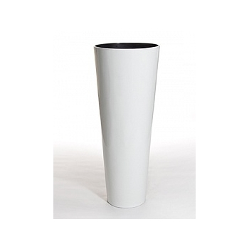 Кашпо Nieuwkoop Jaru white, белого цвета vase white, белого цвета lacquer