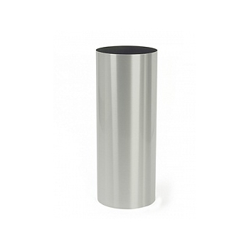 Кашпо Nieuwkoop Parel column stainless steel brushed (h)
