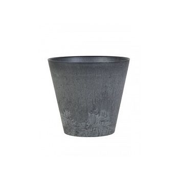 Кашпо Artstone claire pot black, чёрного цвета Диаметр — 43 см