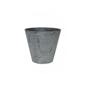 Кашпо Artstone claire pot grey, серого цвета Диаметр — 17 см