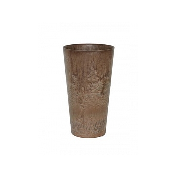 Кашпо Artstone claire vase brown, коричнево-бурого цвета Диаметр — 19 см