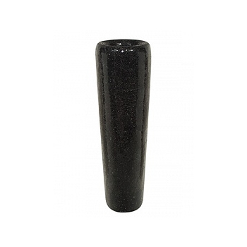 Кашпо Fleur Ami Conical black, чёрного цвета  Диаметр — 32 см