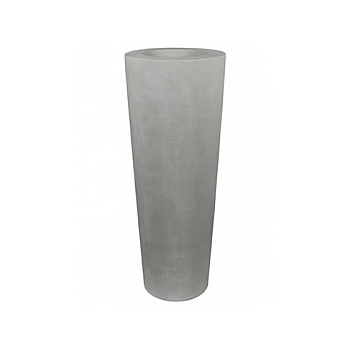 Кашпо Fleur Ami Conical planter grey, серого цвета  Диаметр — 48 см