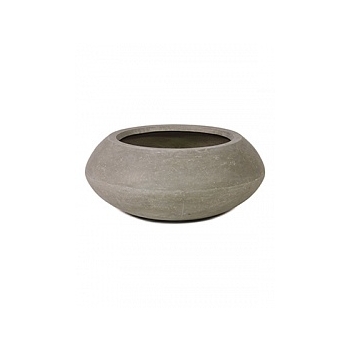 Кашпо Fleur Ami Division bowl natural-фактура под бетон  Диаметр — 70 см