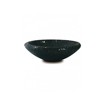 Кашпо Fleur Ami One bowl black, чёрного цвета  Диаметр — 35 см