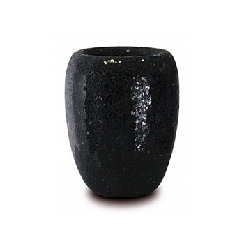 Кашпо Fleur Ami One vase black, чёрного цвета  Диаметр — 23 см