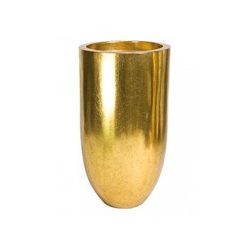 Кашпо Fleur Ami Pandora gold, под цвет золота leaf  Диаметр — 50 см