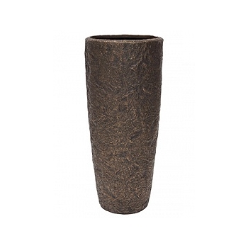 Кашпо Fleur Ami Rocky planter bronze, бронзового цвета  Диаметр — 43 см