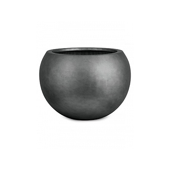 Кашпо Fleur Ami Royal bowl titanium grey, серого цвета  Диаметр — 40 см