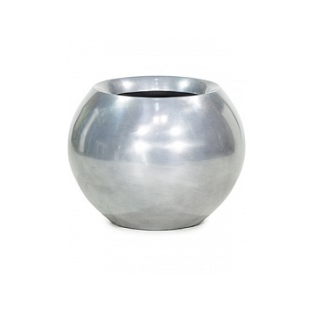 Кашпо Fleur Ami Glory ball aluminium  Диаметр — 45 см