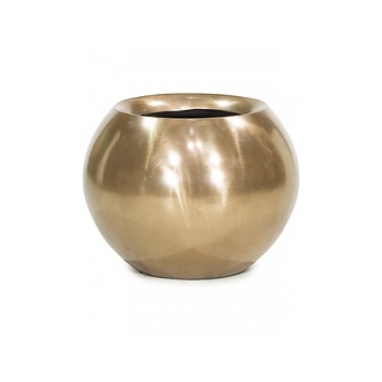 Кашпо Fleur Ami Glory ball bronze, бронзового цвета  Диаметр — 45 см