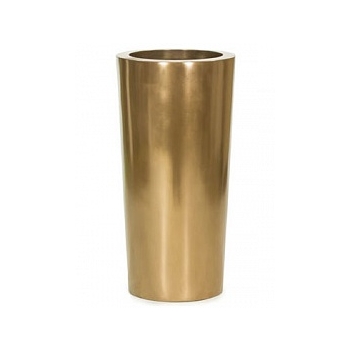 Кашпо Fleur Ami Glory switch bronze, бронзового цвета  Диаметр — 40 см