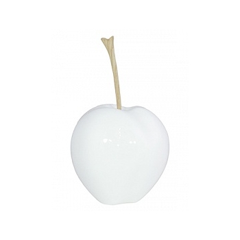 Яблоко декоративное Fleur Ami Apple white, белого цвета  Диаметр — 19 см
