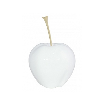 Яблоко декоративное Fleur Ami Apple white, белого цвета  Диаметр — 24 см