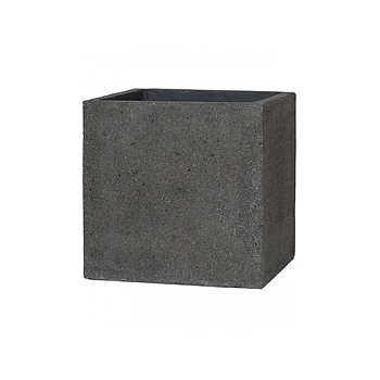 Кашпо Pottery Pots Eco-line block L размер laterite grey, серого цвета Длина — 50 см