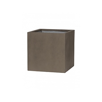 Кашпо Pottery Pots Eco-line block m, sand cement Длина — 40 см