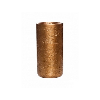 Кашпо Pottery Pots Eco-line caitlin metalic copper  Диаметр — 12 см