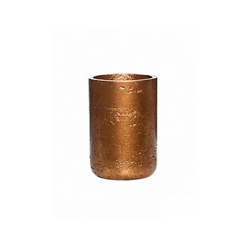 Кашпо Pottery Pots Eco-line carlyn metalic copper  Диаметр — 12 см