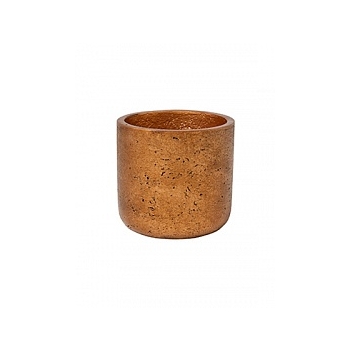 Кашпо Pottery Pots Eco-line charlie S размер metalic copper  Диаметр — 15 см
