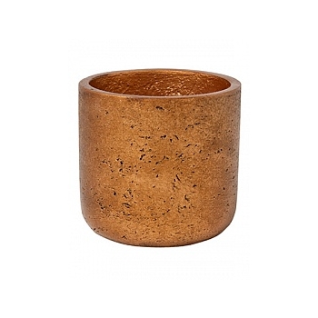 Кашпо Pottery Pots Eco-line charlie XS размер metalic copper  Диаметр — 12 см