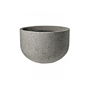 Кашпо Pottery Pots Eco-line city bowl xxs laterite grey, серого цвета  Диаметр — 54 см