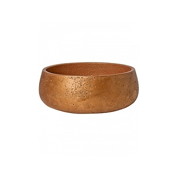 Кашпо Pottery Pots Eco-line eileen L размер metalic copper  Диаметр — 35 см