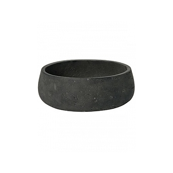 Кашпо Pottery Pots Eco-line eileen S размер black, чёрного цвета washed  Диаметр — 24 см