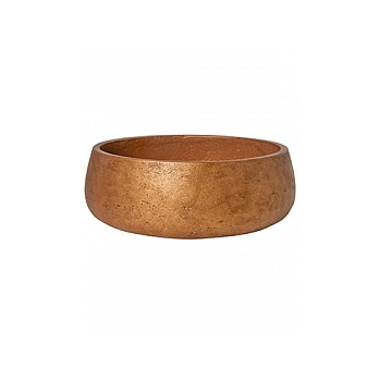 Кашпо Pottery Pots Eco-line eileen XL размер metalic copper  Диаметр — 39 см