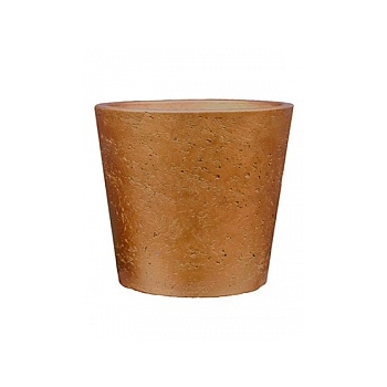 Кашпо Pottery Pots Eco-line mini bucket M размер metallic copper  Диаметр — 16 см