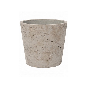 Кашпо Pottery Pots Eco-line mini bucket S размер grey, серого цвета washed  Диаметр — 14 см