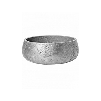 Кашпо Pottery Pots Eco-line mini eileen L размер metalic под цвет серебра  Диаметр — 35 см