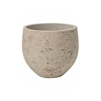 Кашпо Pottery Pots Eco-line mini orb S размер grey, серого цвета washed  Диаметр — 18 см