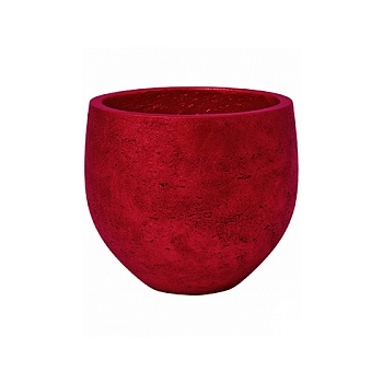Кашпо Pottery Pots Eco-line mini orb S размер metalic red, красного цвета  Диаметр — 18 см