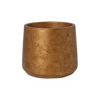 Кашпо Pottery Pots Eco-line patt XL размер metalic copper  Диаметр — 23 см
