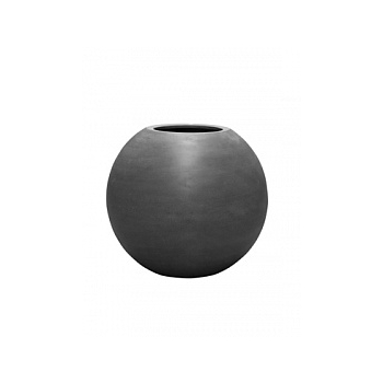 Кашпо Pottery Pots Fiberstone beth grey, серого цвета  Диаметр — 50 см