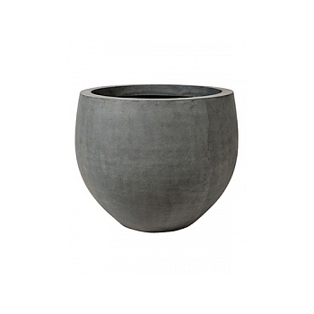 Кашпо Pottery Pots Fiberstone jumbo grey, серого цвета orb S размер  Диаметр — 87 см