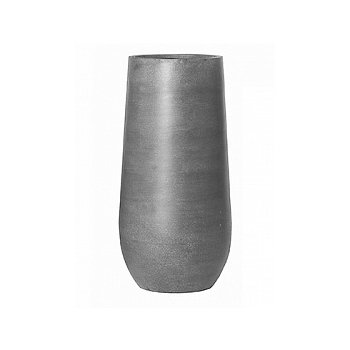 Кашпо Pottery Pots Fiberstone nax M размер grey, серого цвета  Диаметр — 335 см