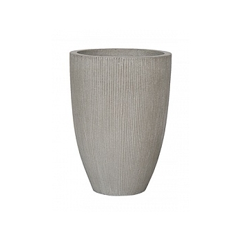 Кашпо Pottery Pots Fiberstone ridged cement ben L размер  Диаметр — 465 см