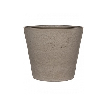 Кашпо Pottery Pots Refined bucket M размер clouded grey, серого цвета  Диаметр — 58 см